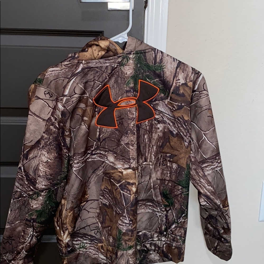 Youth camo hoodie